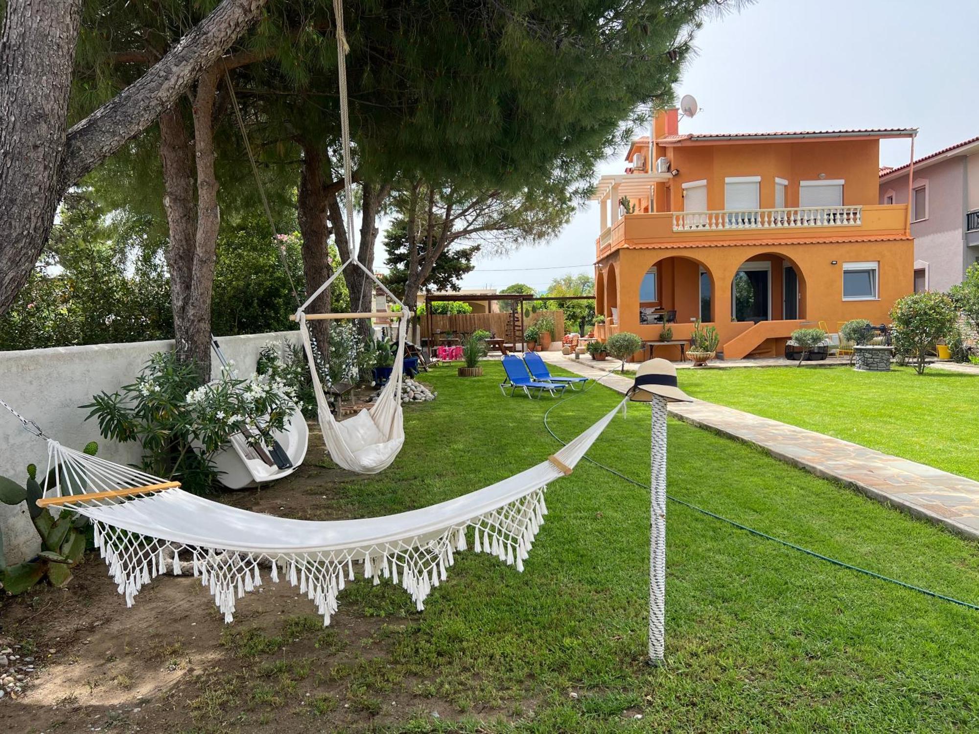 Pampas Seafront Villa, 6 Bedrooms, North Evvoia Kanatadhika Exterior photo